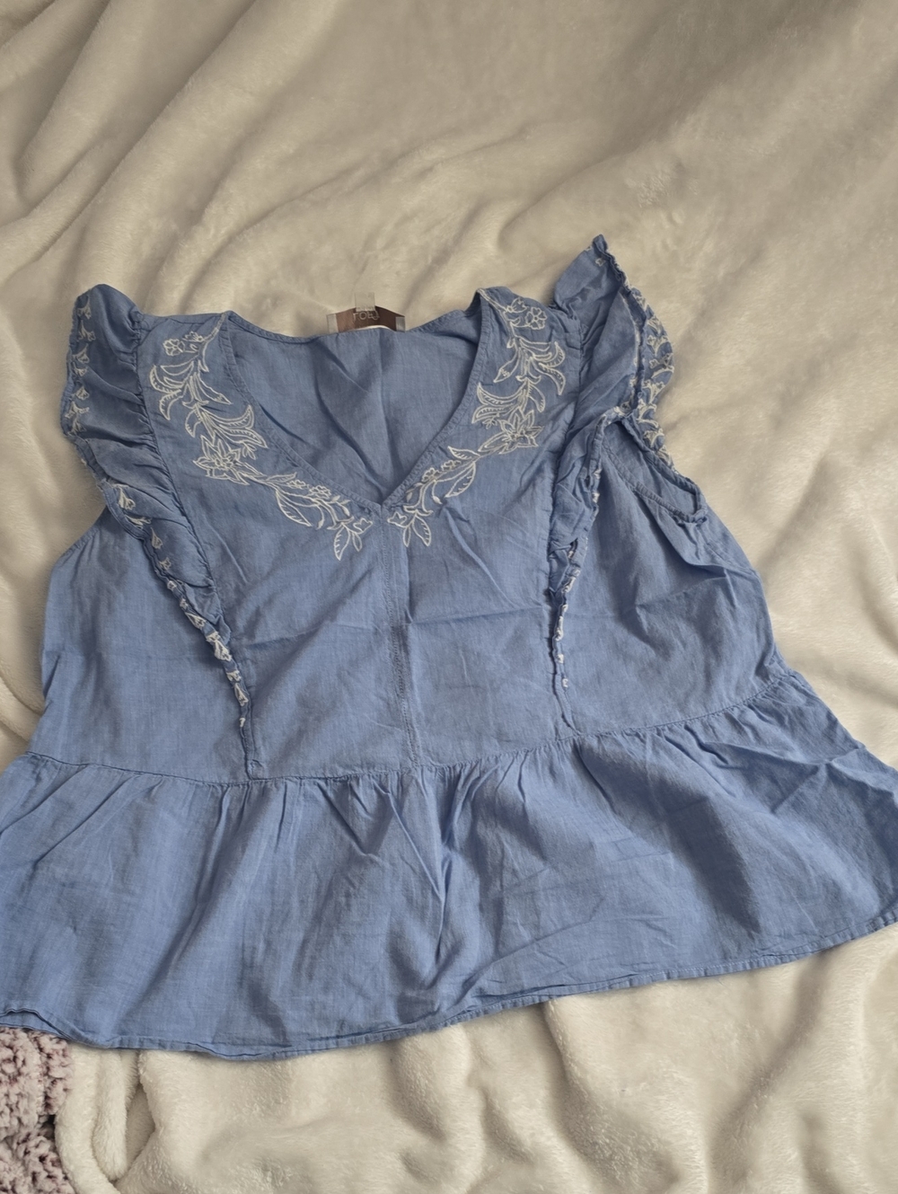 Loft Peplum Top
